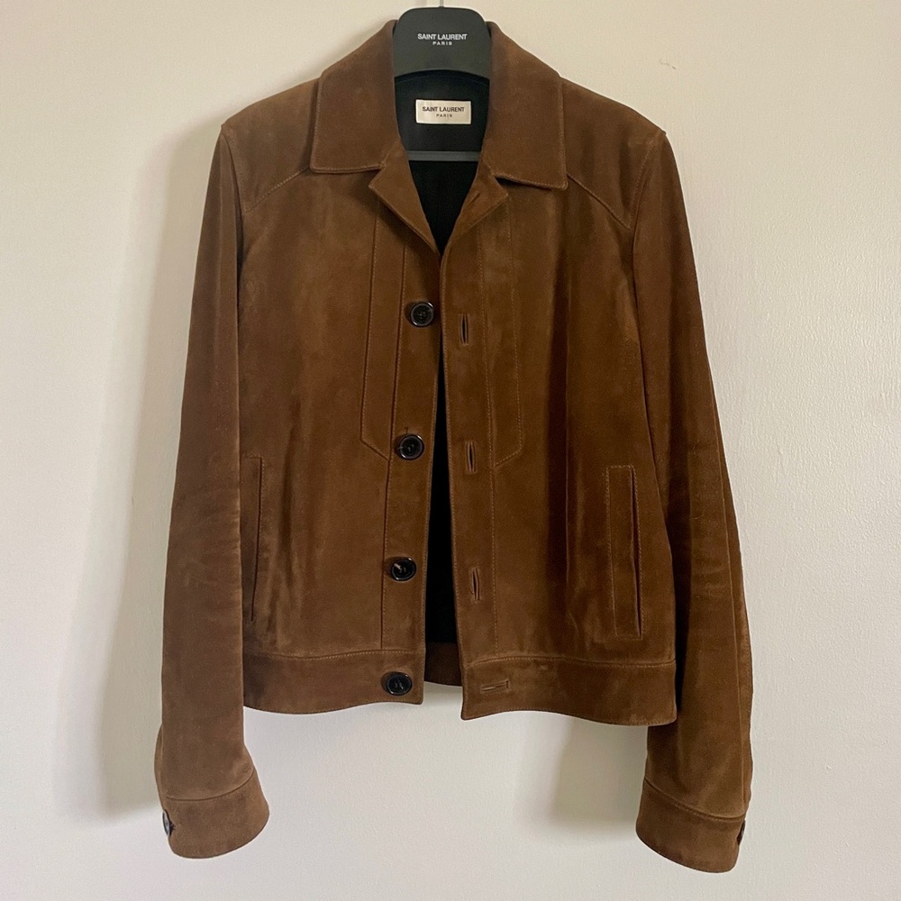 Saint Laurent Suede Jacket